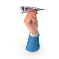 Paper Plane England 20 Pound Note Hand Hold PNG & PSD Images