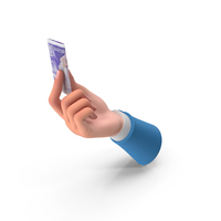 Showing Folded England 20 Pound Note Hand PNG & PSD Images