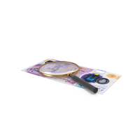 Single England 20 Pound Note Magnify Find PNG & PSD Images