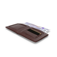 Wallet Open Currency Bill England 20 Pound Money PNG & PSD Images