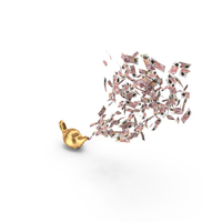 Magic Lamp England 50 Pound Money Flow PNG & PSD Images