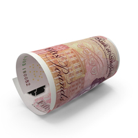 Single Note England 50 Pound Money Fly PNG & PSD Images