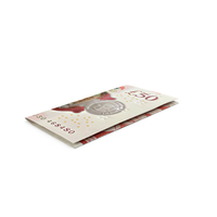 Bill England 50 Pound Note Ground Fold PNG & PSD Images