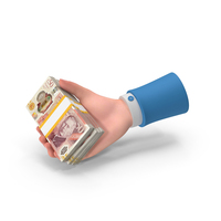 England 50 Pound Holding Giving Bill Money PNG & PSD Images