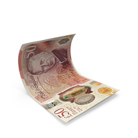 England 50 Pound Money Fly Note PNG & PSD Images