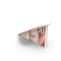 England 50 Pound Money Note Paper Plane PNG & PSD Images