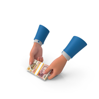 Giving England 50 Pound Money Lot Bill Hand Hold PNG & PSD Images