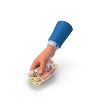 Hand Give Money Bill England 50 Pound PNG & PSD Images