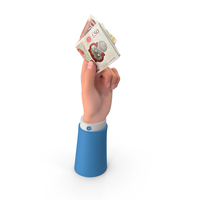 Hand Holding Raise England 50 Pound Notes Bill PNG & PSD Images