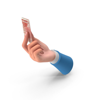 Showing Folded England 50 Pound Note Hand PNG & PSD Images
