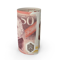 Single England 50 Pound Money Role Note PNG & PSD Images