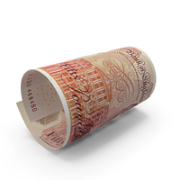Single Note England 50 Pound Money Fly PNG & PSD Images