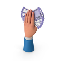 Bill Indian 100 Rupees Money Notes Cash Hand Hold PNG & PSD Images