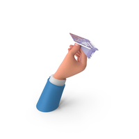 Hand Hold Paper Plane Indian 100 Rupees Note PNG & PSD Images