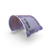 Indian 100 Rupees Note Fly Money PNG & PSD Images