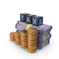 Tax Cubes 100 Indian Rupees Notes Lots Gold Coins PNG & PSD Images