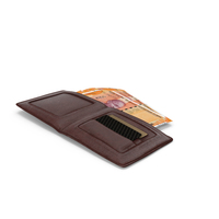 Brown Wallet Indian 200 Rupees Money Bill Ground PNG & PSD Images
