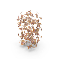 Falling Indian 200 Rupees Notes Money PNG & PSD Images