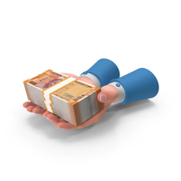 Helping Hands Loan Indian 200 Rupees Bill Money PNG & PSD Images