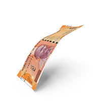 Indian 200 Rupees Money Note Single Fall PNG & PSD Images