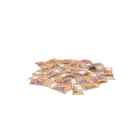 Indian 200 Rupees Money Notes Bill Pile Ground PNG & PSD Images