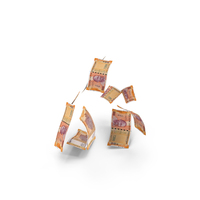 Indian 200 Rupees Money Notes Falling Bill PNG & PSD Images