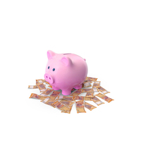 Piggy Bank Save Ground Indian 200 Rupees PNG & PSD Images