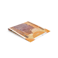 Single Indian 200 Rupees Proper Fold Ground PNG & PSD Images