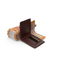 Wallet Open Indian 200 Rupees Money Bills Ground PNG & PSD Images