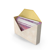 Envelop With Indian 2000 Rupees Money Notes Currency Mail PNG & PSD Images