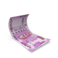 Indian 2000 Rupees Money Fly Note PNG & PSD Images