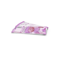 Indian 2000 Rupees Money Notes Currency Spread Ground PNG & PSD Images