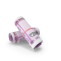 Two Indian 2000 Rupees Money Notes Curency Bills PNG & PSD Images