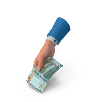 Giving Jordan 20 Dinars Money Bill Hand Hold PNG & PSD Images