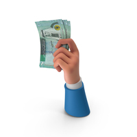 Jordan 20 Dinars Money Bill Notes Hand Hold PNG & PSD Images