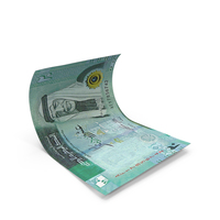 Jordan 20 Dinars Money Fly Note PNG & PSD Images