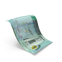 Jordan 20 Dinars Money Note Falling PNG & PSD Images
