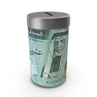 Jordan 20 Dinars Money Note Save Box PNG & PSD Images