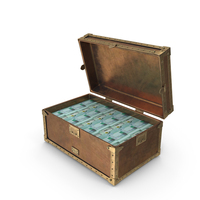 Jordan 20 Dinars Money Treasure Box PNG & PSD Images