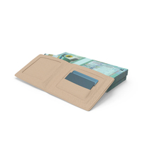 Leather Wallet Bill Jordan 20 Dinars Money Bills PNG & PSD Images