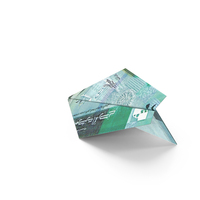 Paper Plane Jordan 20 Dinars Note Money PNG & PSD Images