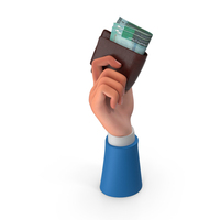 Hand Hold Money Wallet Bill Jordan 20 Dinars PNG & PSD Images