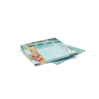 Single Jordan 20 Dinars Note Fold Ground PNG & PSD Images