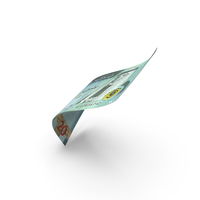 Single Note Role Jordan 20 Dinars Money PNG & PSD Images