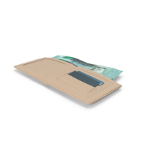 Wallet Cream Open Bill Jordan 20 Dinars Money PNG & PSD Images