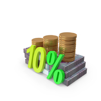 10 Percent Jordan 50 Dinars Money Notes With Gold Coins PNG & PSD Images