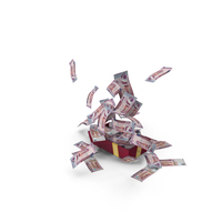 Box Full Out Fly Jordan 50 Dinars Money Notes PNG & PSD Images
