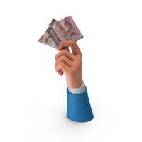 Cash Jordan 50 Dinars Money Split Note Hand Hold PNG & PSD Images