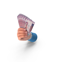 Jordan 50 Dinars Notes Holding Hand Money PNG & PSD Images