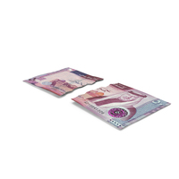 Split Two Pieces Jordan 50 Dinars Money Note PNG & PSD Images
